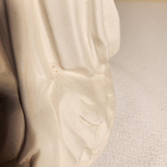 Unpainted Ceramic Bisque 7.5" Blessed Mother Nativity Piece - Picture 6 of 11